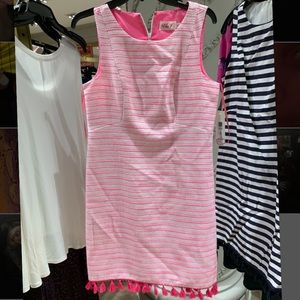 Eliza J Pink Tassel Dress (NWT)